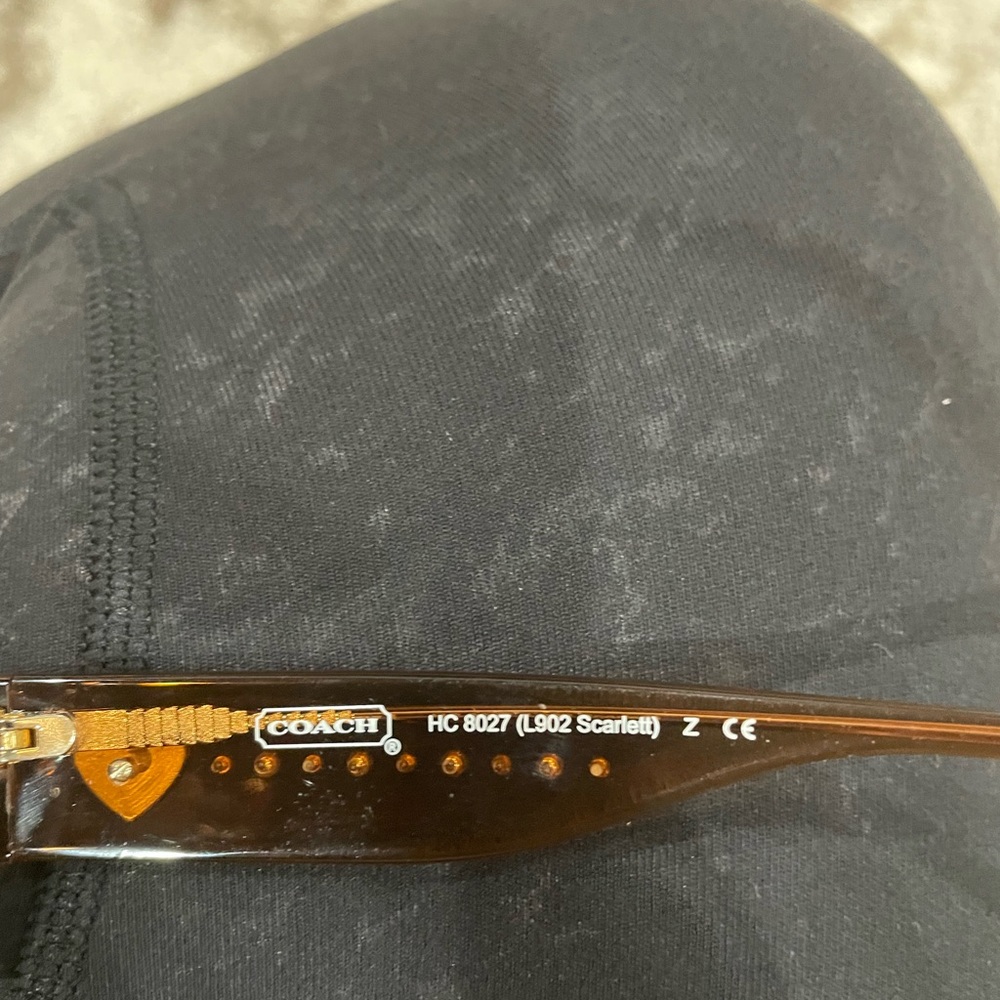 Vintage Brown coach sunglasses - Picture 5 of 6